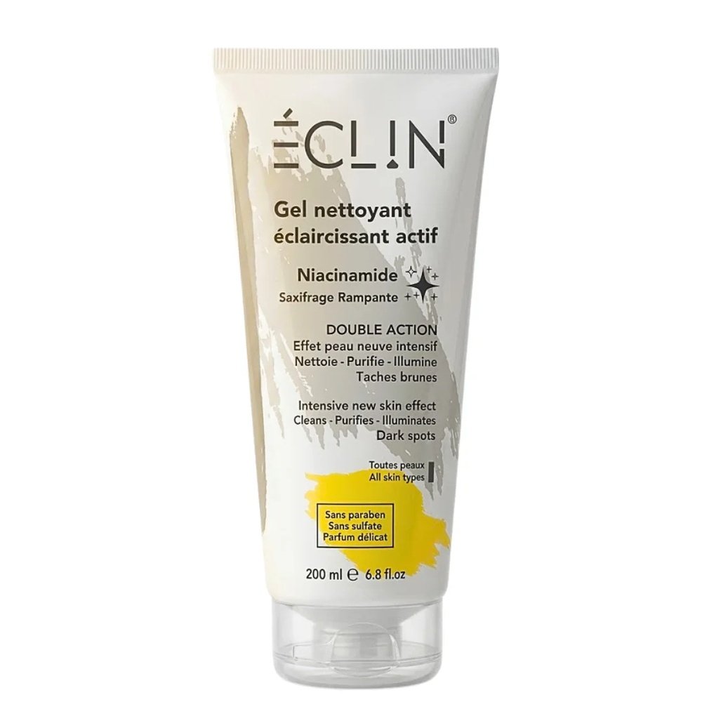 eclin – gel nettoyant eclaircissant actif – 200ml