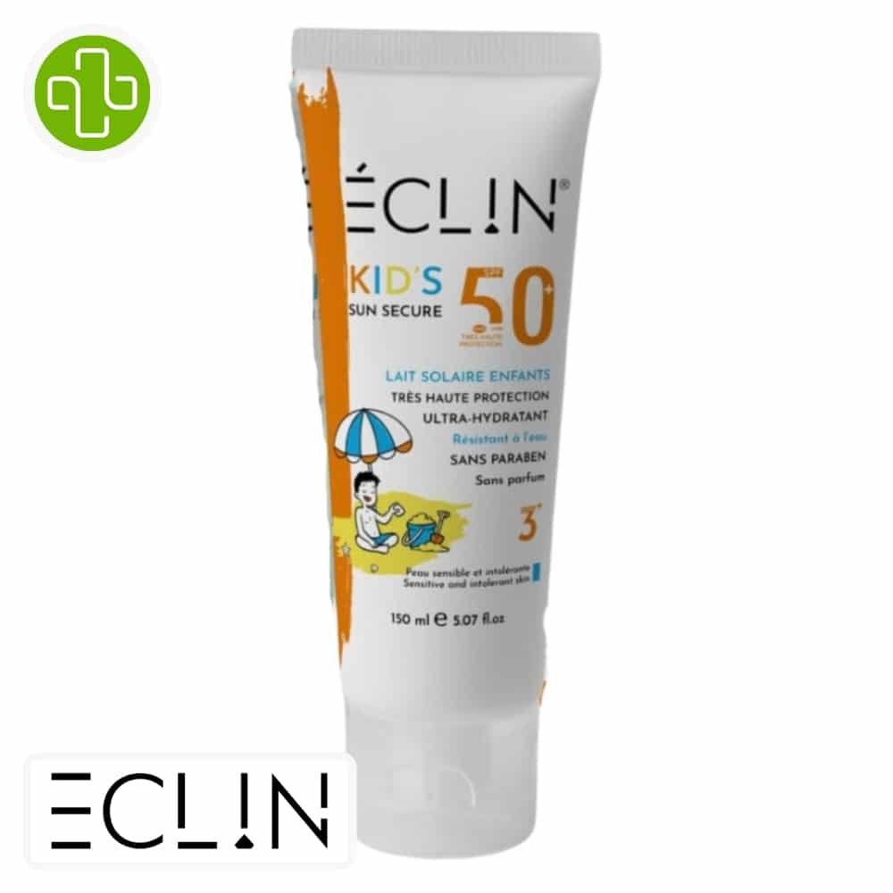 eclin – kids lait solaire enfants ultra hydratant spf50 – 150ml
