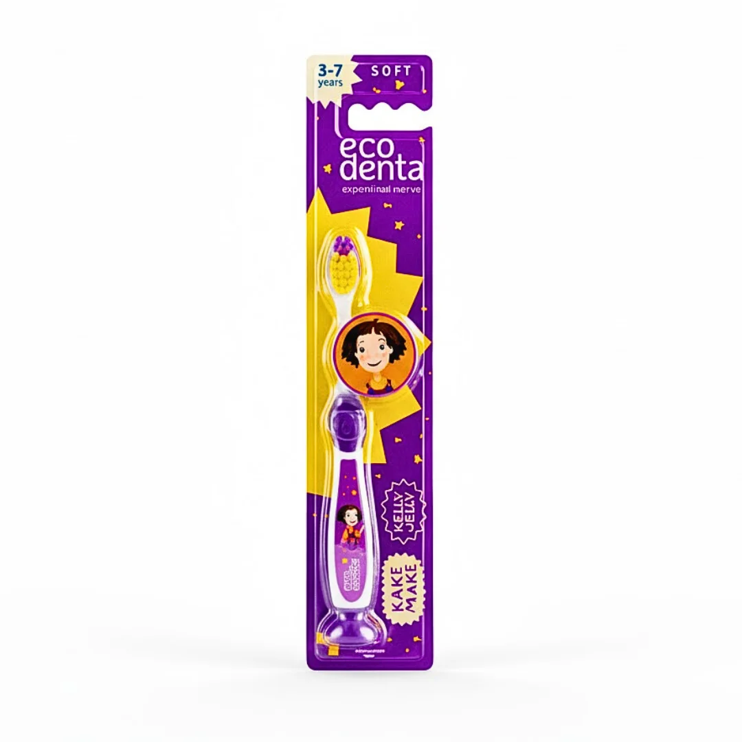 ecodenta – brosse a dents kake make kids 3 7 years