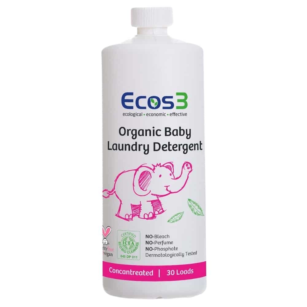 ecos3 – baby liquide lessive bio – 1050ml