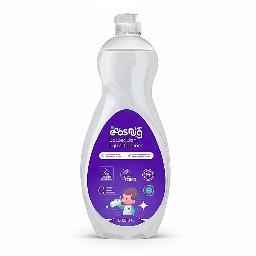 ecosnug – liquide vaisselle ecologique pour bebe – 500ml