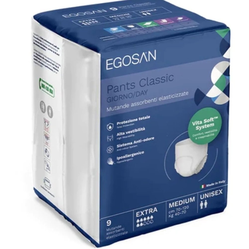 egosan – pants classic adulte medium – 9pcs