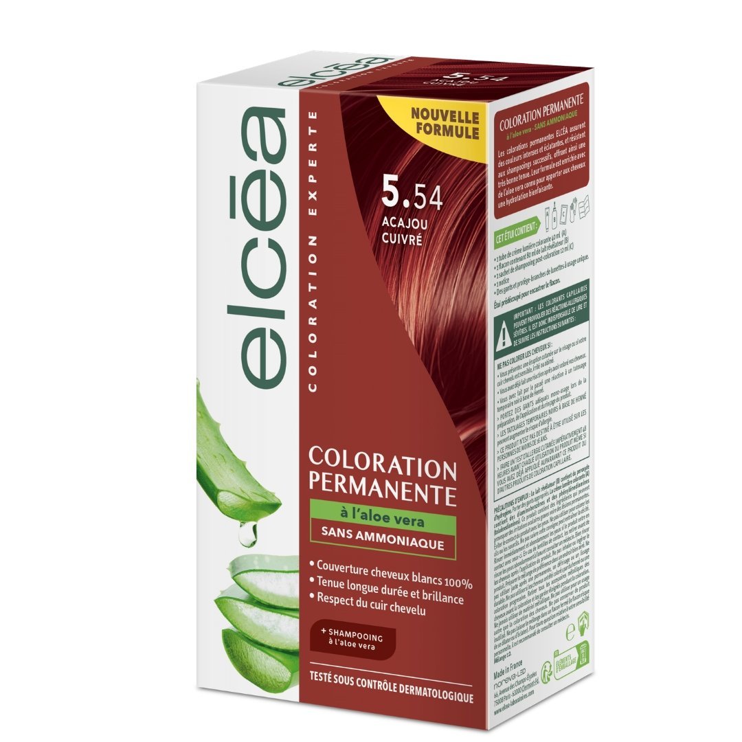 elcea – coloration acajou cuivre 5.54