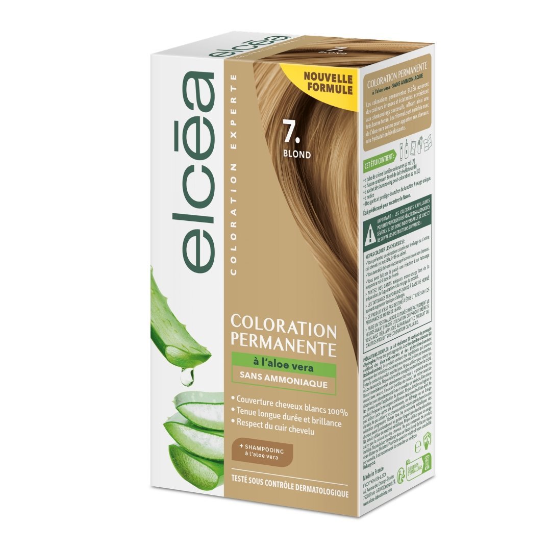 elcea – coloration blond doré 7