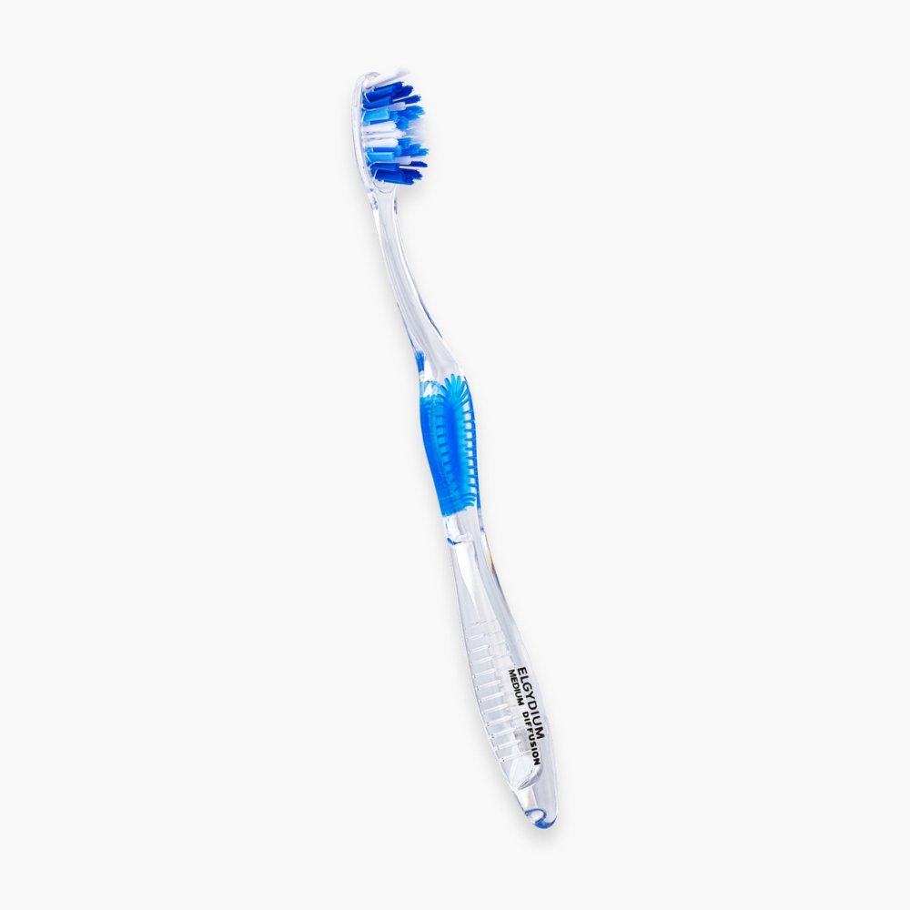 elgydium – brosse a dents diffusion medium – 1u
