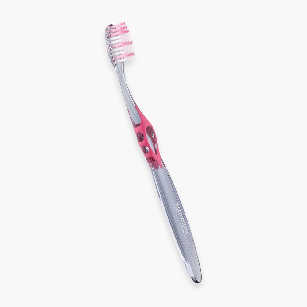 elgydium – brosse a dents interactive dure – 1u