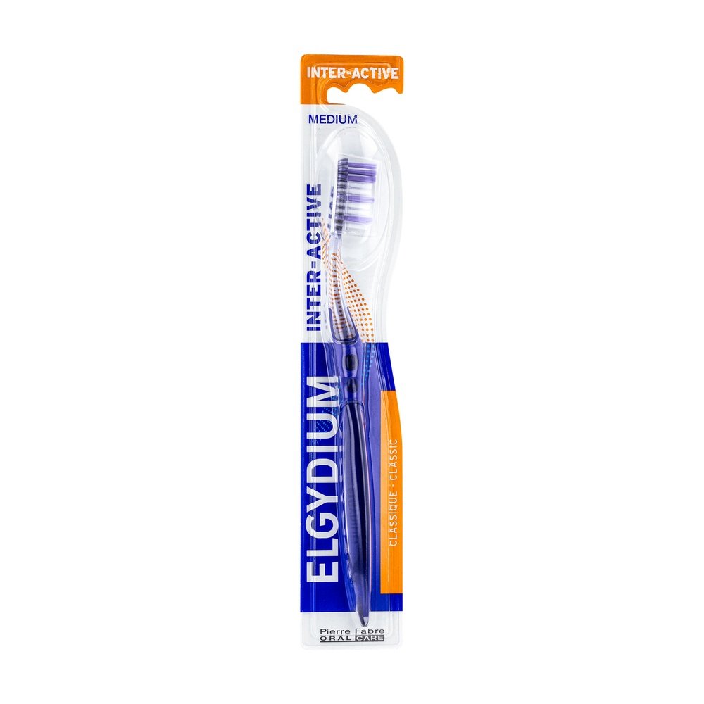 elgydium – brosse a dents interactive medium – 1u elgydium – brosse a dents interactive medium – 1u