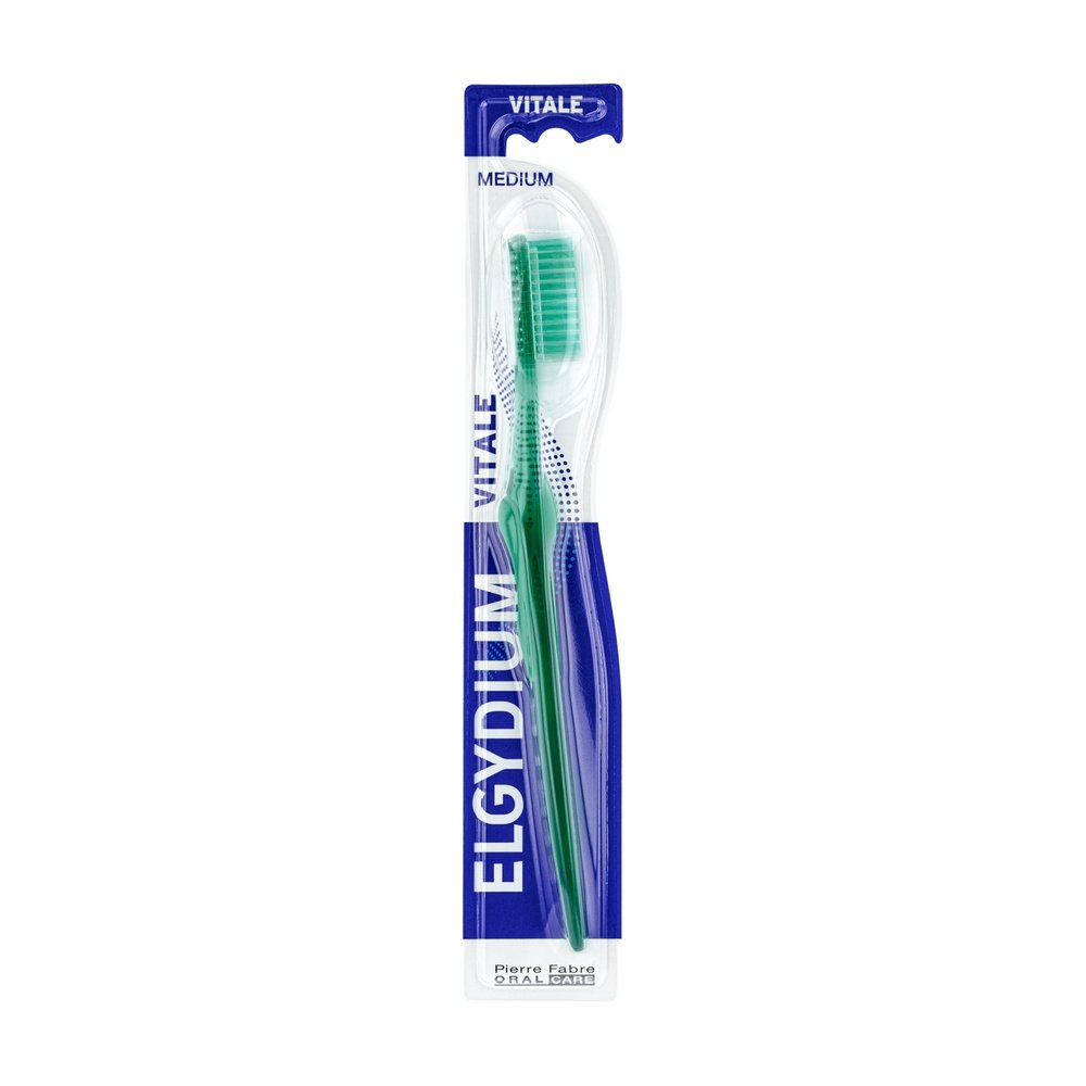 elgydium – brosse a dents vitale medium – 1u elgydium – brosse a dents vitale medium – 1u