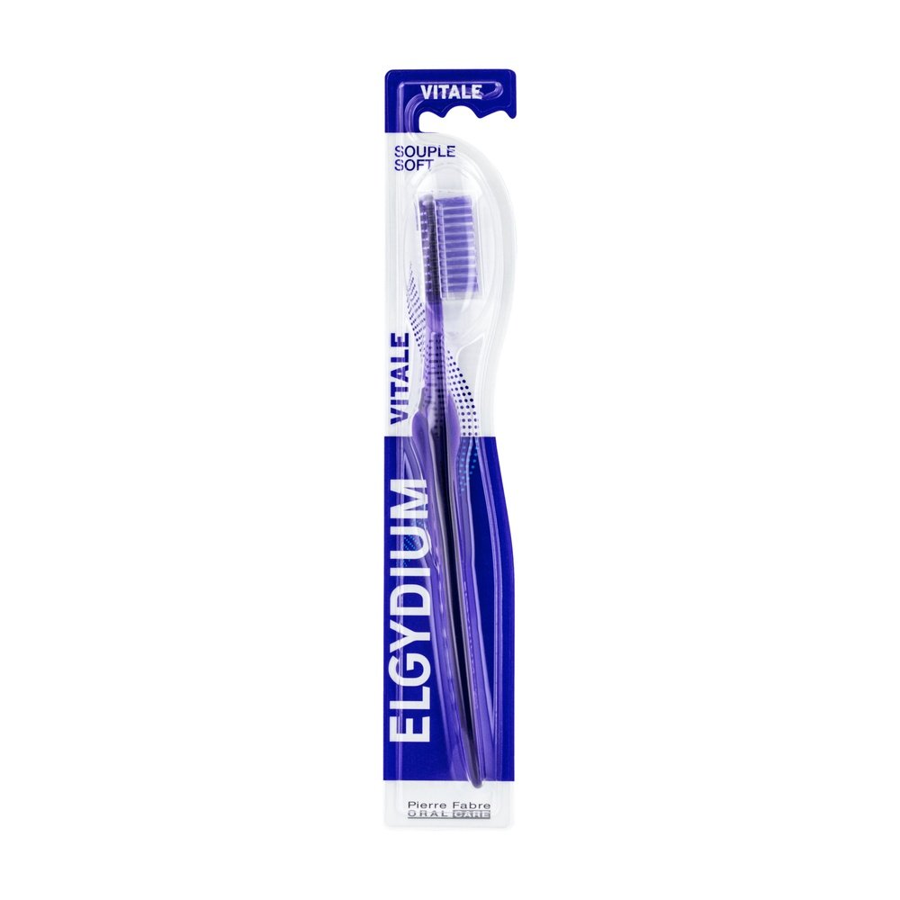 elgydium – brosse a dents vitale souple – 1u elgydium – brosse a dents vitale souple – 1u