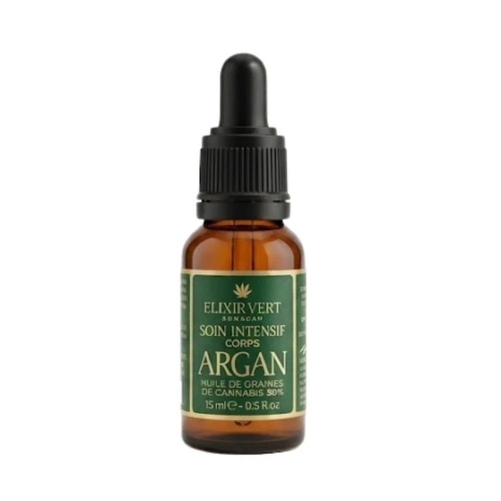 elixir vert – soin intensif corps argan – 15ml