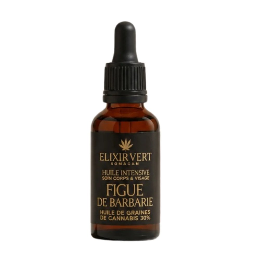 elixir vert – soin intensif corps et visage figue de barbarie – 15ml