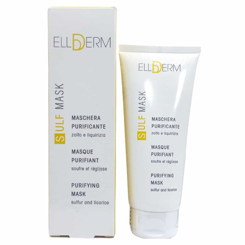 ellderm – sulf masque purifiant – 100ml