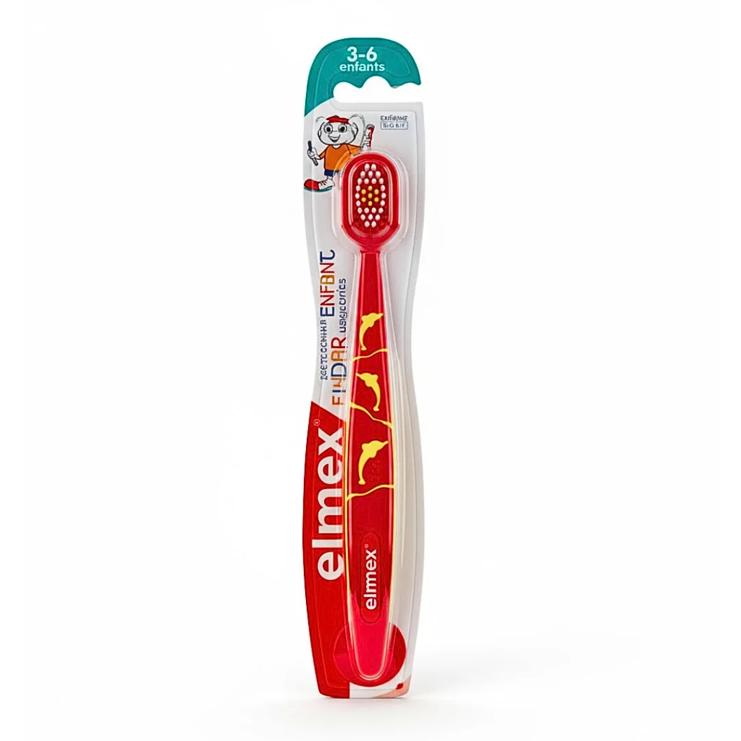 elmex – brosse a dents enfants 3 6 ans