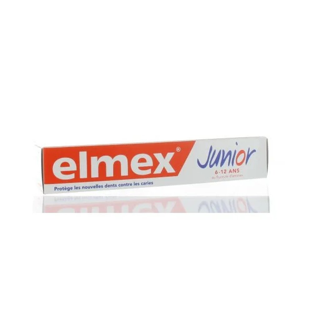 elmex – dentifrice junior 6 12 ans – 75ml