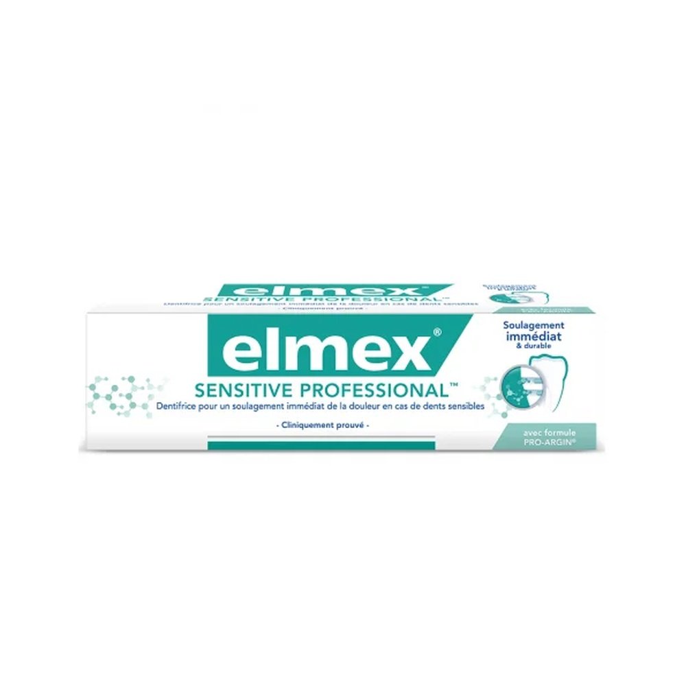 elmex – dentifrice sensitive professinal blancheur – 75ml