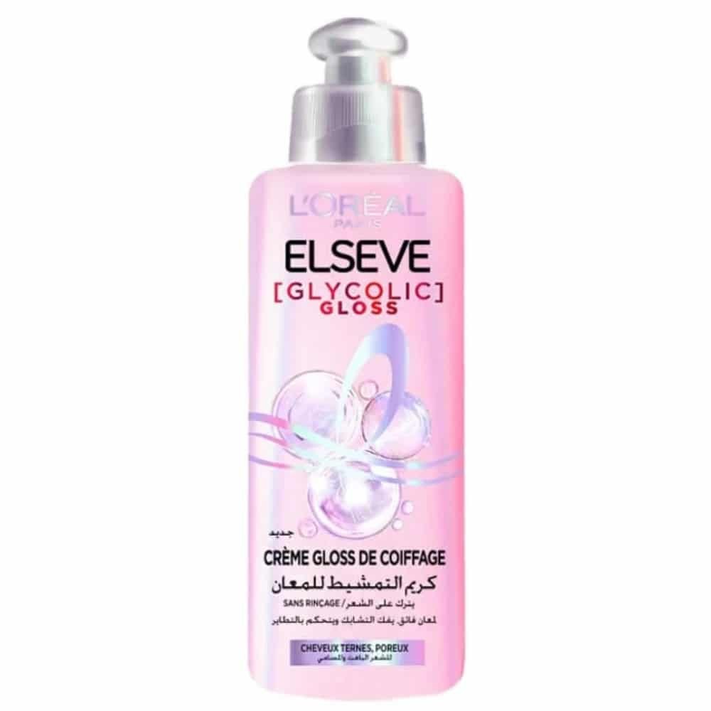 elseve – glycolic gloss creme gloss de coiffage – 200ml
