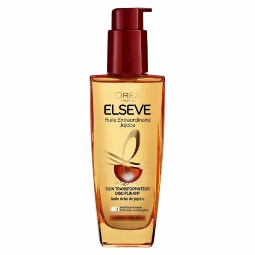 elseve – huile extraordinaire jojoba soin transformateur disciplinant – 100ml