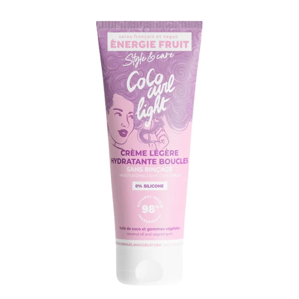 energie fruit – creme legere curl demelante et hydratante – 250ml