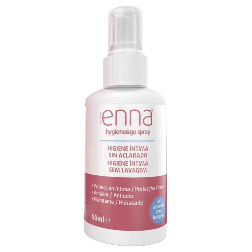 enna – hygiene et go spray hygiene intime sans rincage – 50ml