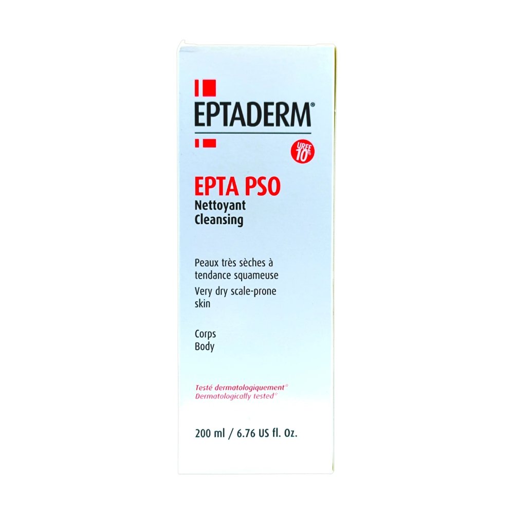 eptaderm – epta pso nettoyant etats squameux uree 10% – 200ml