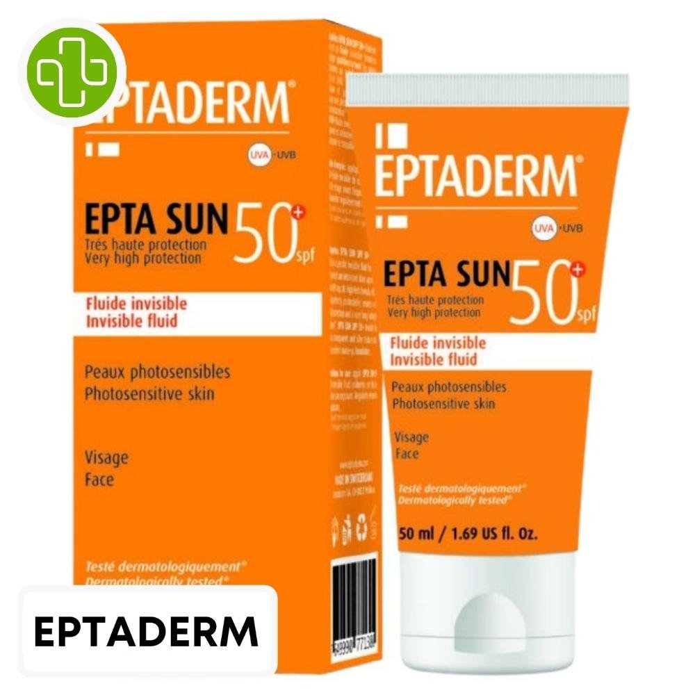 eptaderm – epta sun fluide spf50+ – 50ml