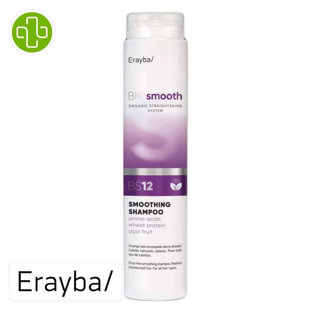 erayba – biosmooth bs12 shampoing – 250ml