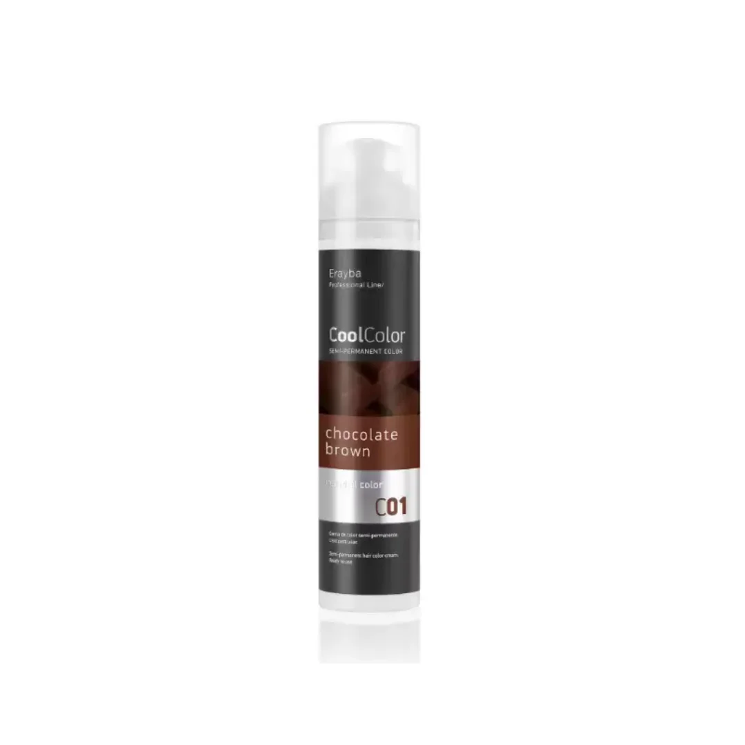 erayba – c01 cool color chocolate brown – 100ml
