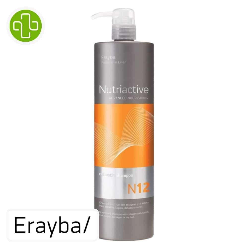 erayba – nutriactive n12 shampoing collastine – 1l