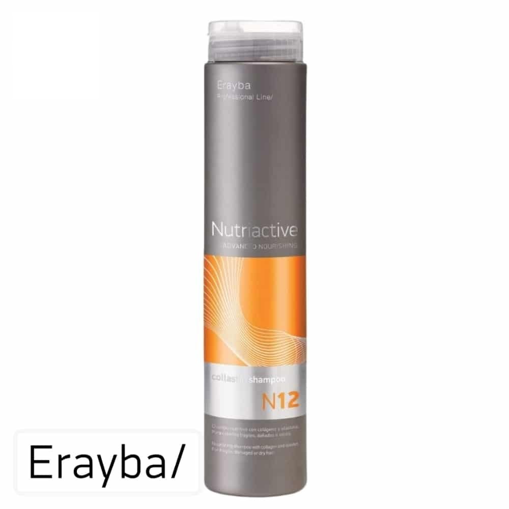 erayba – nutriactive n12 shampoing collastine – 250ml