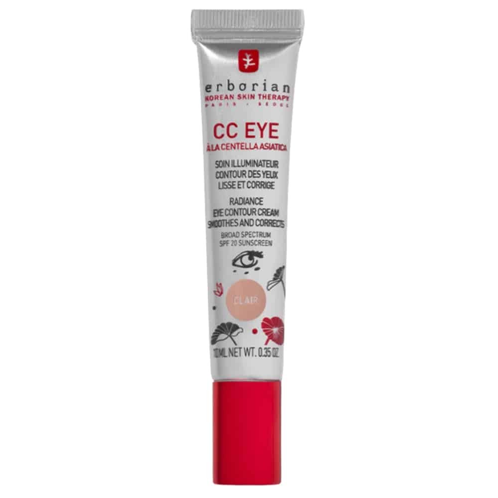 erborian – cc eye soin illuminateur contour des yeux teinte claire spf20 – 10ml