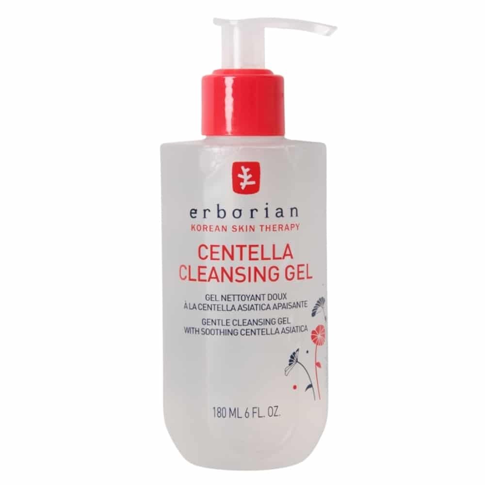 erborian – centella gel nettoyant doux – 180ml