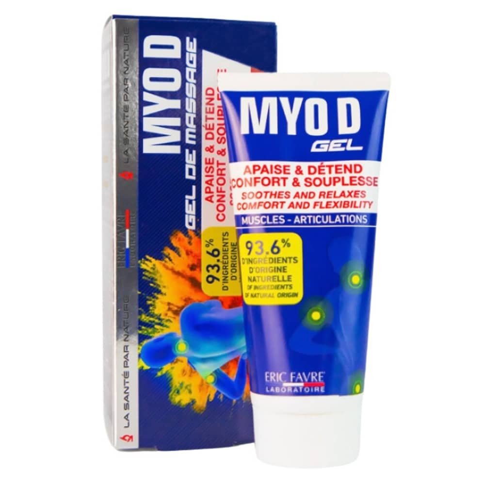 eric favre – myo d gel de massage appaisant – 100ml