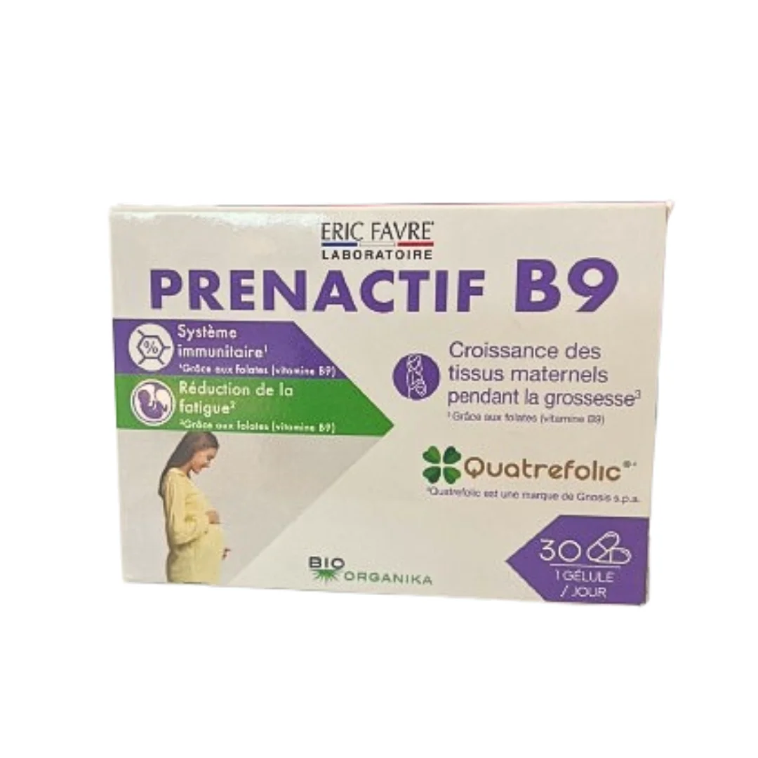 eric favre – prenactif b9 – 30 capsules