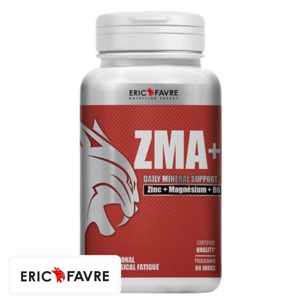 eric favre – zma+ mineraux quotidien – 120 capsules