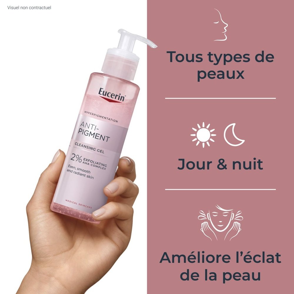 eucerin – anti pigment gel nettoyant – 200ml eucerin – anti pigment gel nettoyant – 200ml