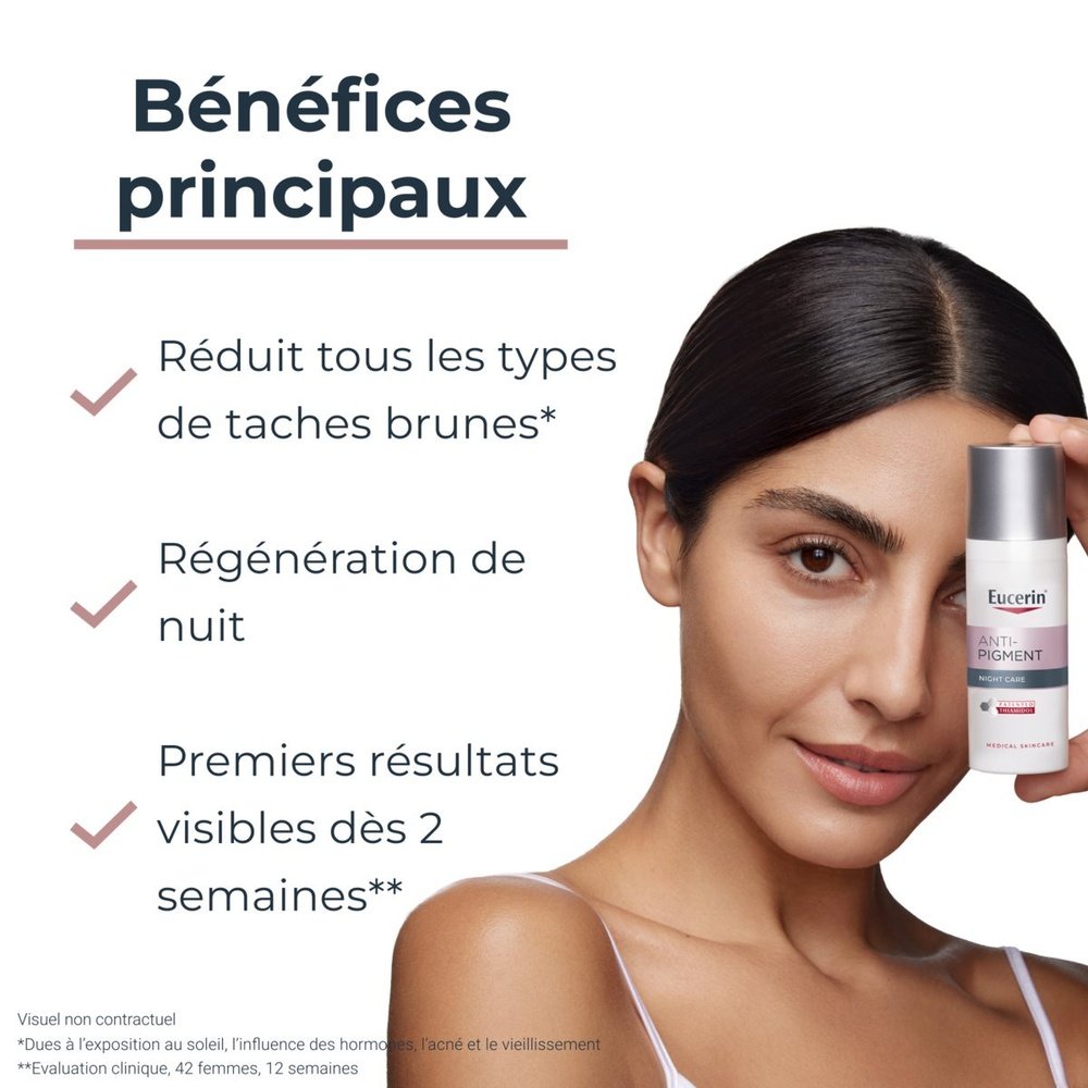 eucerin – anti pigment soin de nuit – 50ml eucerin – anti pigment soin de nuit – 50ml