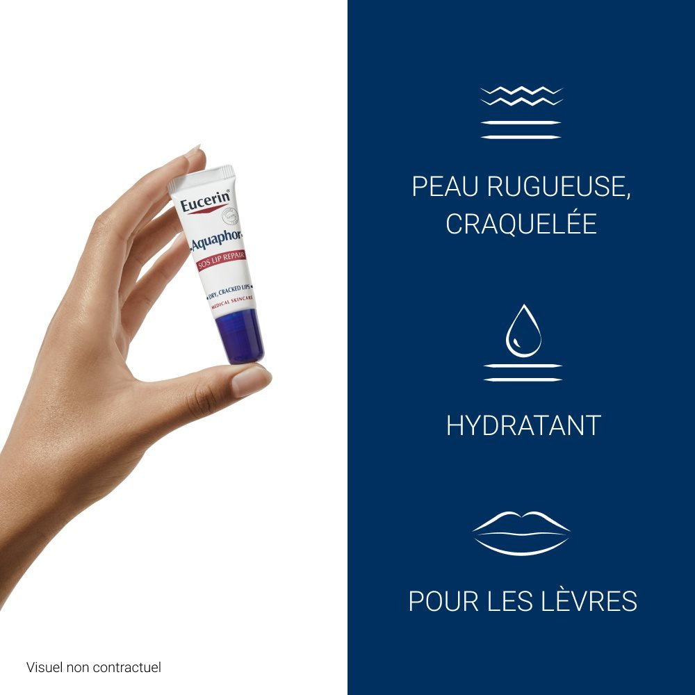 eucerin – aquaphor reparateur levres sos – 10ml eucerin – aquaphor reparateur levres sos – 10ml