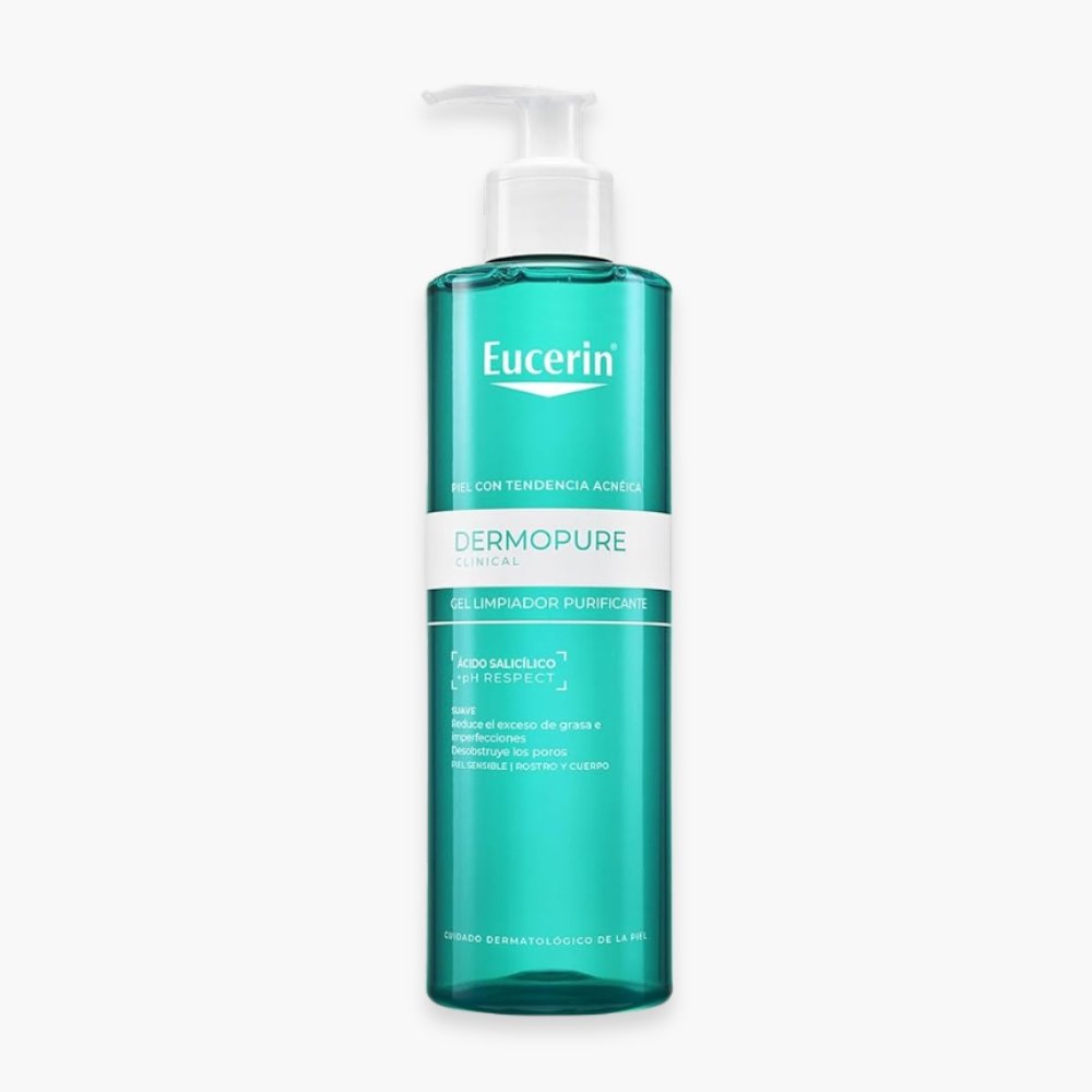 eucerin – dermopure gel nettoyant purifiant – 200ml
