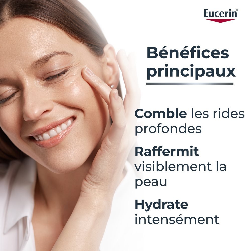eucerin – hyaluron filler 3x effect soin de jour peau seche – 50ml eucerin – hyaluron filler 3x effect soin de jour peau seche – 50ml