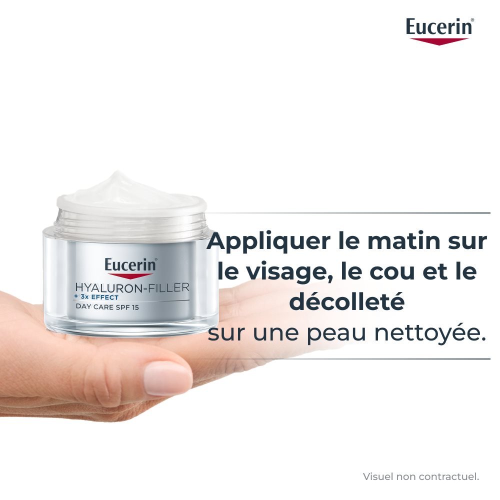 eucerin – hyaluron filler 3x effect soin de jour peau seche – 50ml eucerin – hyaluron filler 3x effect soin de jour peau seche – 50ml