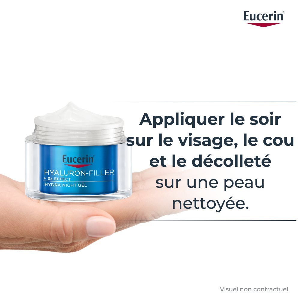 eucerin – hyaluron filler 3x effect soin de nuit booster d’hydratation – 50ml eucerin – hyaluron filler 3x effect soin de nuit booster d’hydratation – 50ml