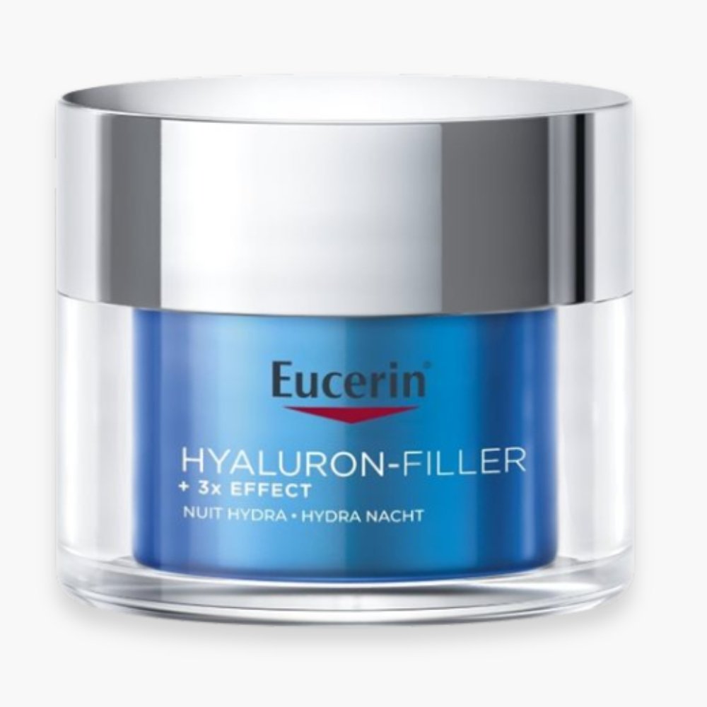 eucerin – hyaluron filler 3x effect soin de nuit booster d’hydratation – 50ml