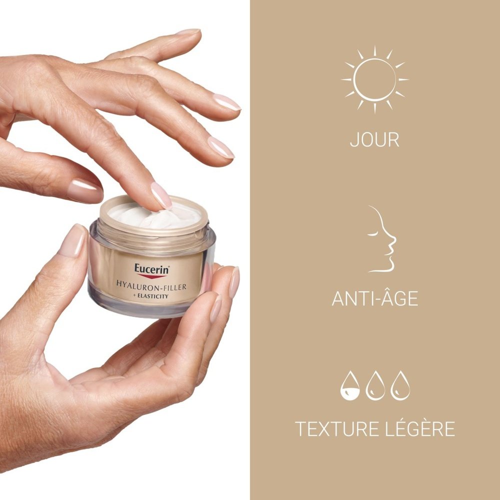 eucerin – hyaluron filler + elasticity soin de jour spf15 – 50ml eucerin – hyaluron filler + elasticity soin de jour spf15 – 50ml
