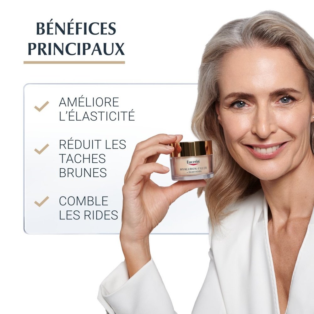 eucerin – hyaluron filler + elasticity soin de jour spf15 – 50ml eucerin – hyaluron filler + elasticity soin de jour spf15 – 50ml