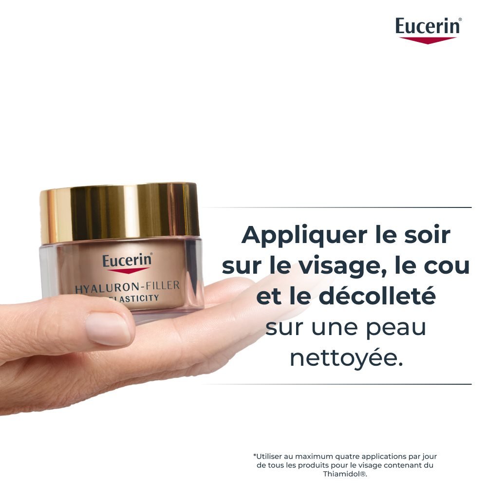 eucerin – hyaluron filler + elasticity soin de nuit – 50ml eucerin – hyaluron filler + elasticity soin de nuit – 50ml