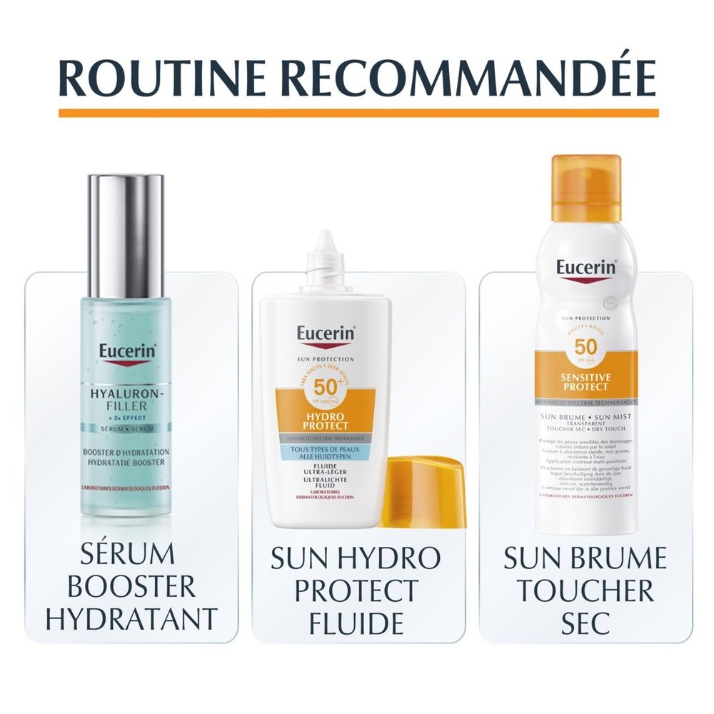 eucerin – sun hydro protect fluide ultra leger spf50+ – 50ml eucerin – sun hydro protect fluide ultra leger spf50+ – 50ml