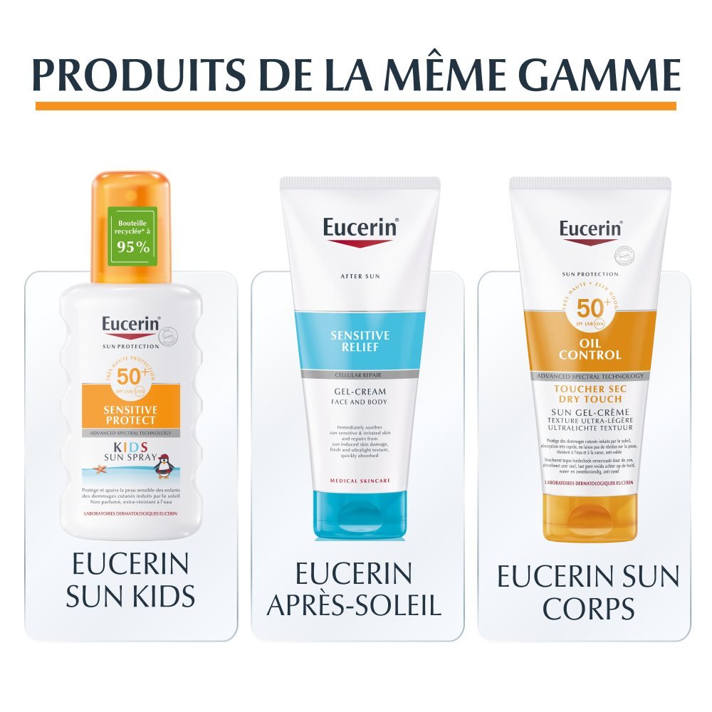 eucerin – sun sensitive protect creme solaire peau sensible spf50+ – 50ml – (destockage) eucerin – sun sensitive protect creme solaire peau sensible spf50+ – 50ml – (destockage)