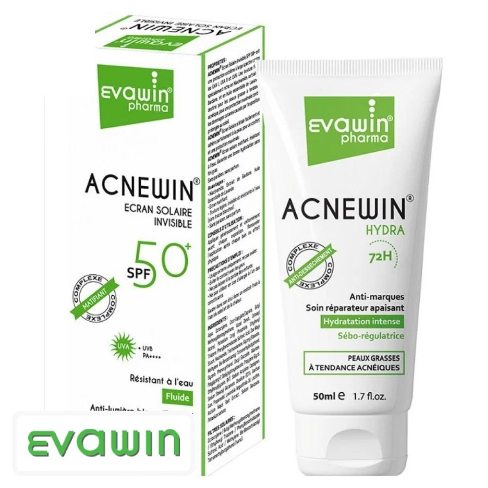 evawin pharma – acnewin hydra creme 72h – 50ml