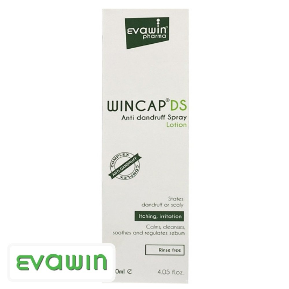 evawin pharma – wincap ds lotion spray anti pelliculaire – 120ml