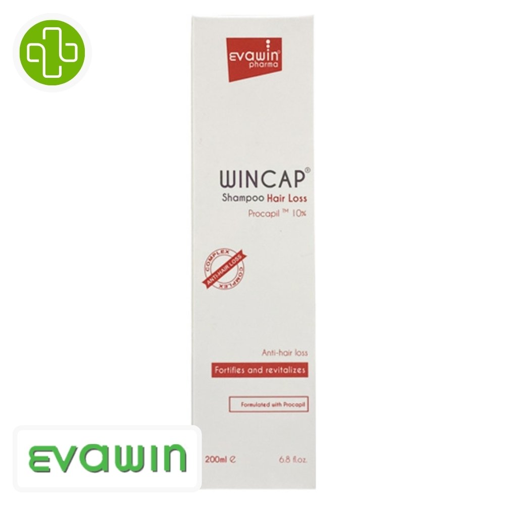 evawin pharma – wincap shampoing anti chute – 200ml
